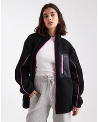 Nike - Borg Fleece Jacket - Lyst