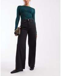Gap - High Rise Wide Leg Jeans - Lyst