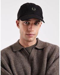 Fred Perry - Wreath Logo Cap - Lyst