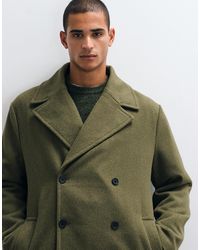 ASOS - Wool Look Peacoat - Lyst