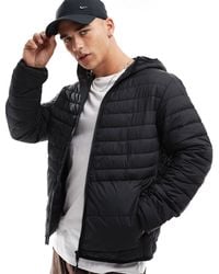 Jack & Jones - Packable Padded Jacket With Hood - Lyst