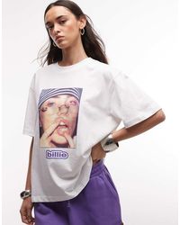 ASOS - X Billie Eilish Official Merch Licensed Relaxed T-shirt - Lyst