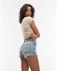 Levi's - 501 Original Denim Shorts With Rips - Lyst