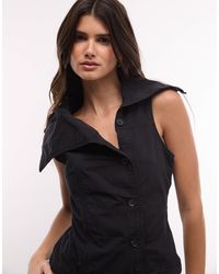 Weekday - Funnel Neck Top - Lyst
