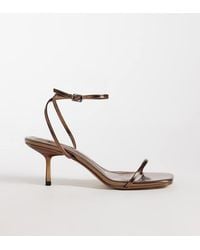 Public Desire - Natalya Barely There Heeled Sandals - Lyst