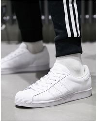 adidas Originals Кроссовки Superstar В Цвете Core Black White & Core Black - Black. Размер 10 (также В 11,5.5,9.5). - Белый