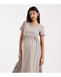 Mama.licious - Mamalicious Maternity Mini Smock T-shirt Dress - Lyst