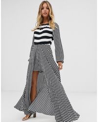 Sass & Bide Stripe Jumpsuit - Black