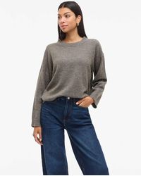 Vila - – oversize-strickpullover - Lyst