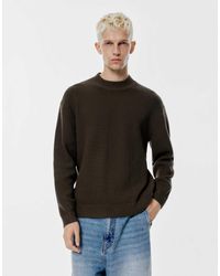 Pull&Bear - – gerippter strickpullover - Lyst