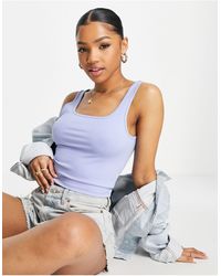 Abercrombie & Fitch - Seamless Crop Top - Lyst