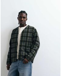 Levi's - Omkeerbaar Geruit Jack Met Knoopsluiting - Lyst