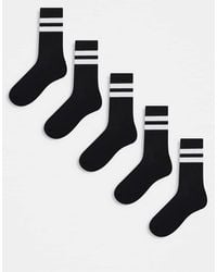 ASOS - 5 Pack Sports Socks - Lyst