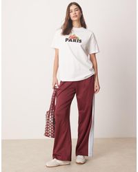 Abercrombie & Fitch - Short Sleeve Oversized Paris Graphic T-shirt - Lyst