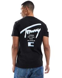 Tommy Hilfiger - Signature Backprint T-shirt - Lyst