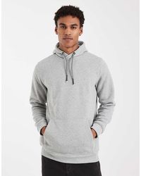 Brave Soul - Hoodie Met Contrasterende Trekkoorden - Lyst
