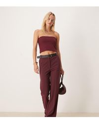 ASOS - Tall Tailored Slim Straight Leg Trousers - Lyst