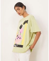 ASOS - Oversized T-shirt With Cherry Graphic - Lyst