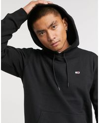 black tommy jeans sweatshirt