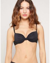Tezenis - Micro Padded Push-Up Bikini Top - Lyst