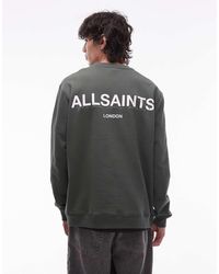 AllSaints - Halcyon Crew Neck Sweatshirt - Lyst