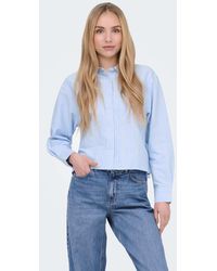 ONLY - – hemdbluse - Lyst