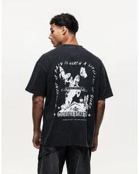Good For Nothing - T-shirt With Equestrian Back Print - Lyst