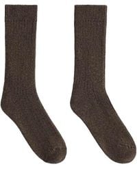 Oysho - Cashmere 18% Classic Socks - Lyst