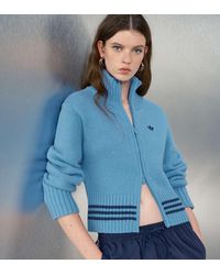 adidas Originals x ASOS - Regular Fit Track Jacket With Back Knitted Applique - Lyst