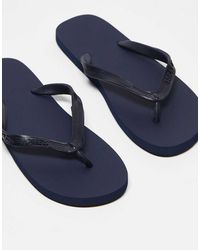 Jack & Jones - Logo Flip Flop - Lyst