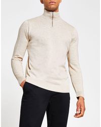 river island mens jumpers sale