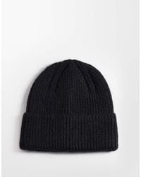 ASOS - Knitted Beanie - Lyst