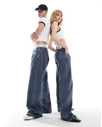 Calvin Klein - Unisex 90s Loose Multi-pleated Jeans - Lyst