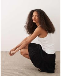 Threadbare - Minigonna Nera - Lyst
