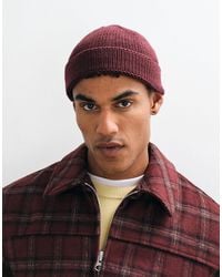 ASOS - Gestrickte ripp-mini-fischer-mütze - Lyst