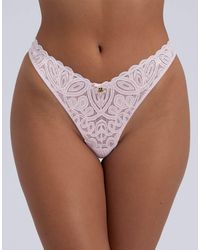 Boux Avenue - Carmel Floral Lace Thongs Soft Flattering Knickers - Lyst