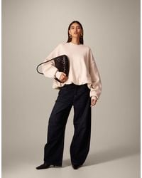 ARRANGE - Bubble Hem Sweatshirt - Lyst