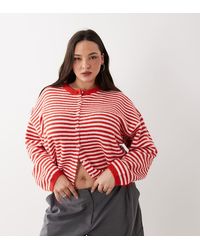 ASOS - Asos Design Curve Lightweight Relaxed Cardigan - Lyst