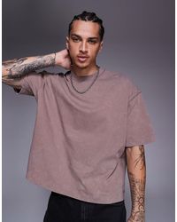 ASOS - Heavyweight Boxy Oversized Washed T-Shirt - Lyst