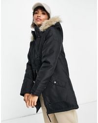 Vero Moda - Parka avec capuche doublée - Lyst