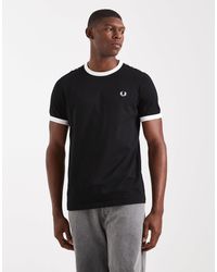 Fred Perry - Taped Ringer T-shirt - Lyst