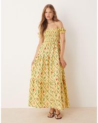 Glamorous - Tiered Maxi Dress - Lyst