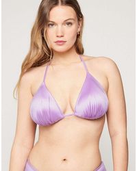 Tezenis - Shiny Glam Bikini Top - Lyst
