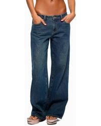 Edikted - Raelynn Washed Low Rise Baggy Jeans - Lyst
