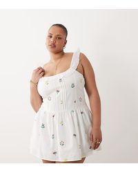 Esmee Curve - Mini Beach Dress - Lyst