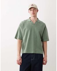 ASOS - Super Heavyweight Boxy Oversized Polo - Lyst