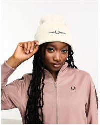 Fred Perry - Gorro color unisex con logo - Lyst