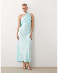 Nobody's Child - Nobodys Child Occasion Oceane Satin Jacquard Maxi Dress - Lyst