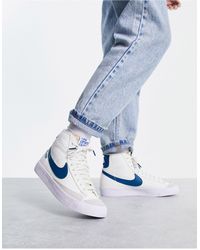 Nike Blazer Mid '77 Sneakers - Blue