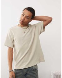 PacSun - Waffle Knit Oversized T-Shirt - Lyst
